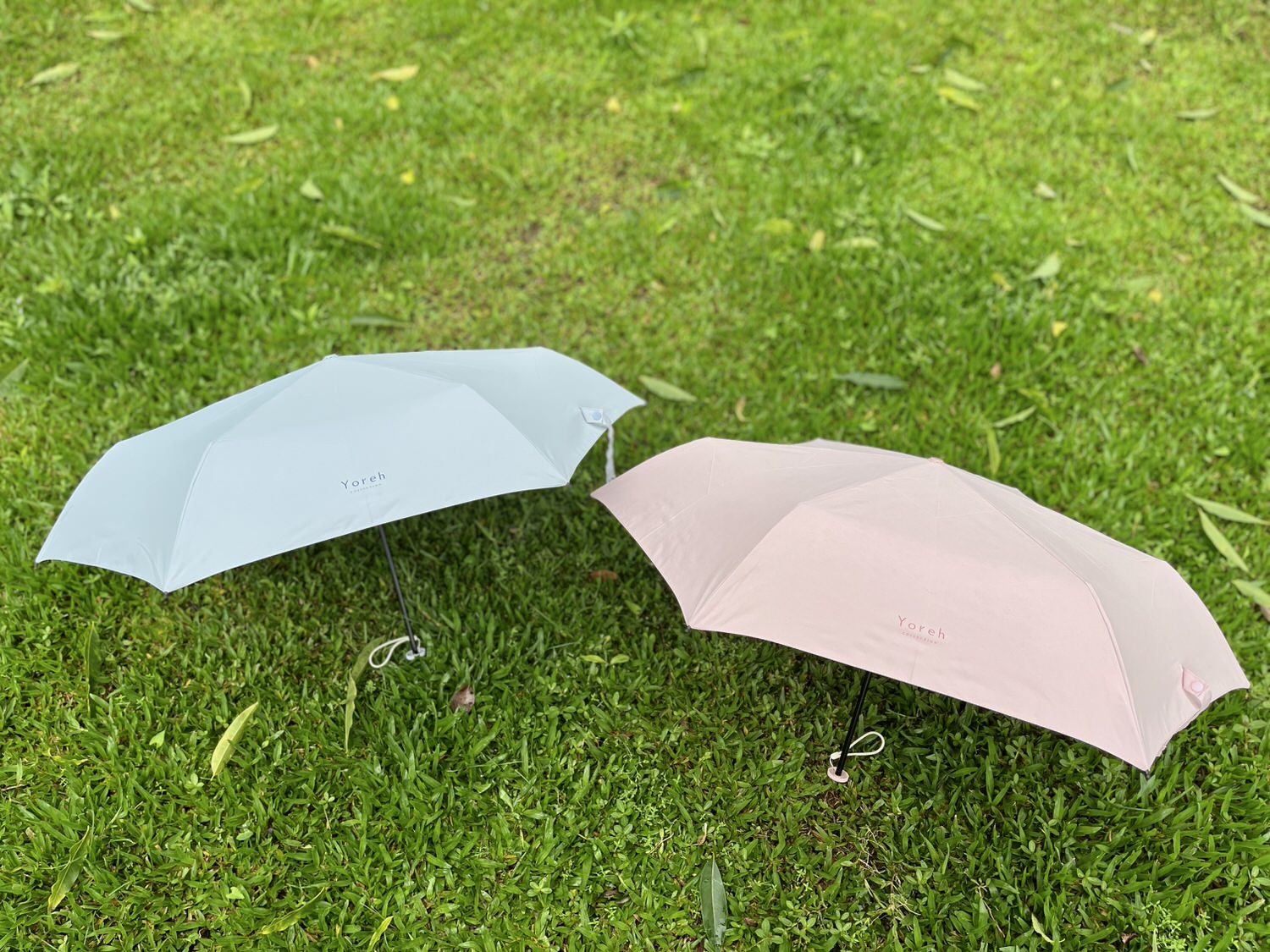 YOREH悠若「簡約三折晴雨傘 」開箱,晴天雨天都能使用的質感小傘。 - 第8張圖