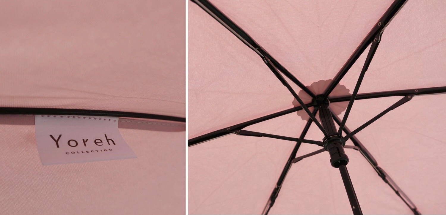 YOREH悠若「簡約三折晴雨傘 」開箱,晴天雨天都能使用的質感小傘。 - 第7張圖