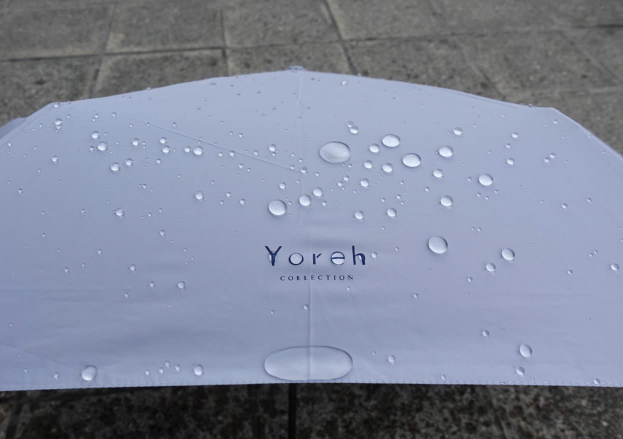 YOREH悠若「簡約三折晴雨傘 」開箱,晴天雨天都能使用的質感小傘。 - 第6張圖