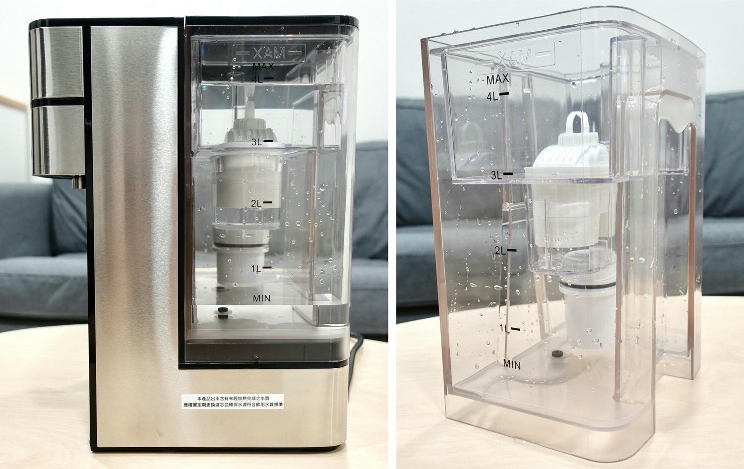 義大利萊卡LAICA「瞬熱生飲淨飲水機IWHCB00」,大容量、生飲也超安心。 - 第6張圖 萊卡LAICA 瞬熱生飲淨飲水機