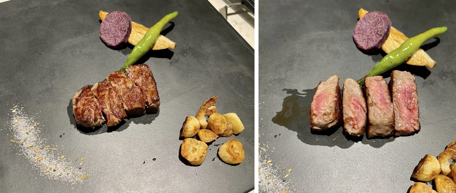 台北美食|無菜單鐵板燒「鐵F.f teppanyaki萬華本店」預約制、高CP值約會餐廳。 - 第16張圖 鐵F.f teppanyaki|熊本和牛