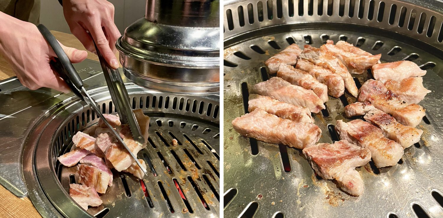 台北中山預約制道地平價韓式烤肉「吃肉EatMeat」小菜蒸蛋無限續。 - 第16張圖
