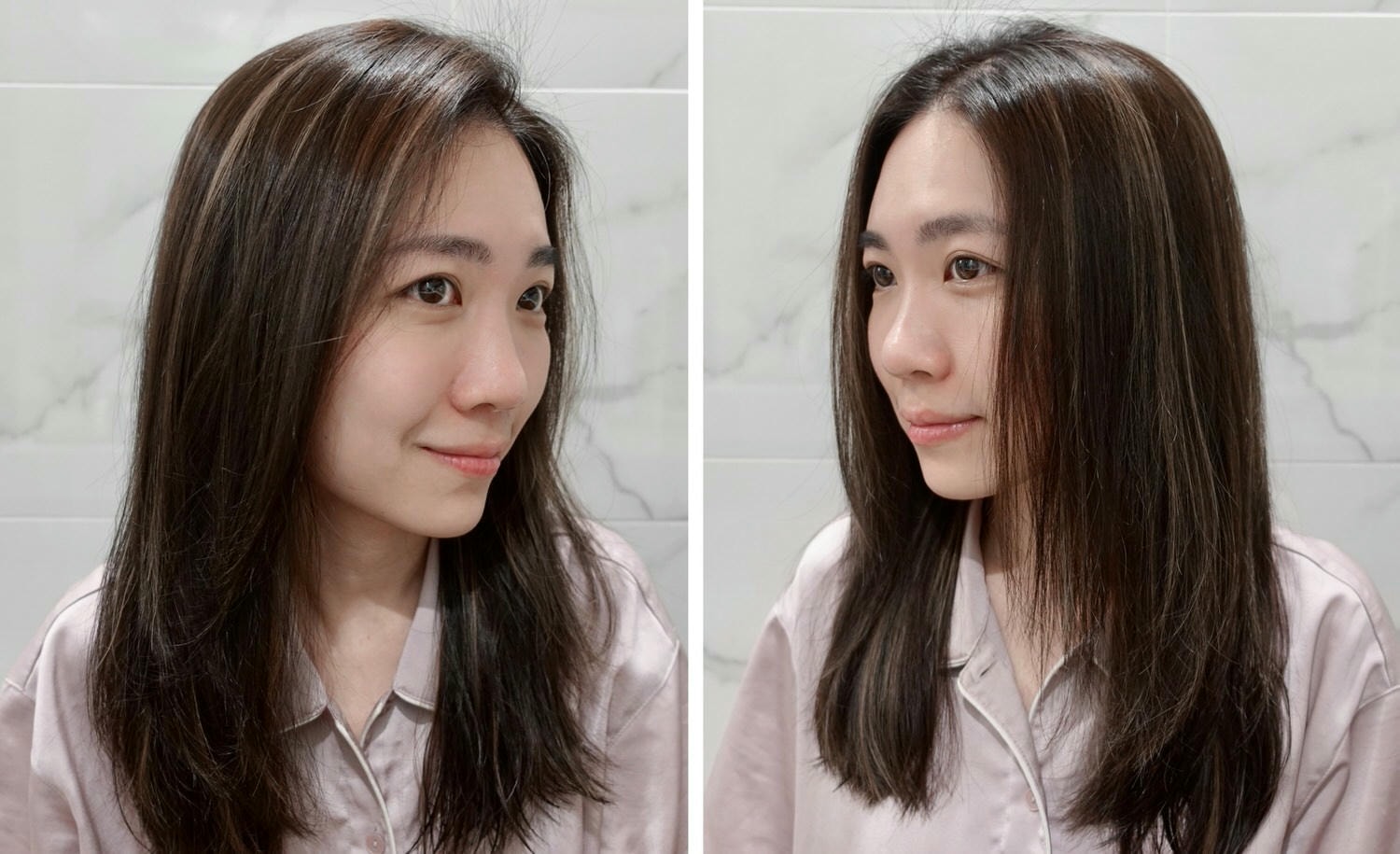 台北東區染髮推薦「苒苒 Hair Salon」歐美風格的線條染大成功! - 第12張圖 苒苒 Hair Salon|染後一週