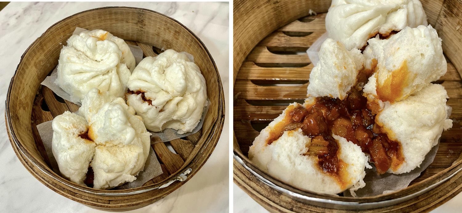 新北美食|新店好吃港式茶餐廳推薦「好旺記港式茶餐廳」必點菜色及最新菜單! - 第14張圖 好旺記港式餐廳|蜜汁叉燒包