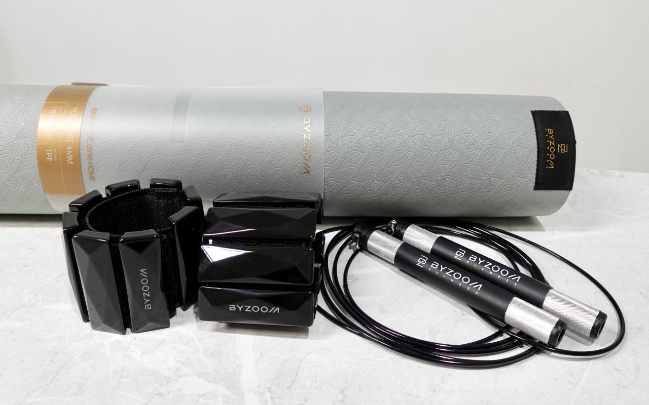 居家健身品牌首選 BYZOOM FITNESS 增肌減脂必備「跳繩與瑜珈墊」評價! - 第3張圖 BYZOOM FITNESS