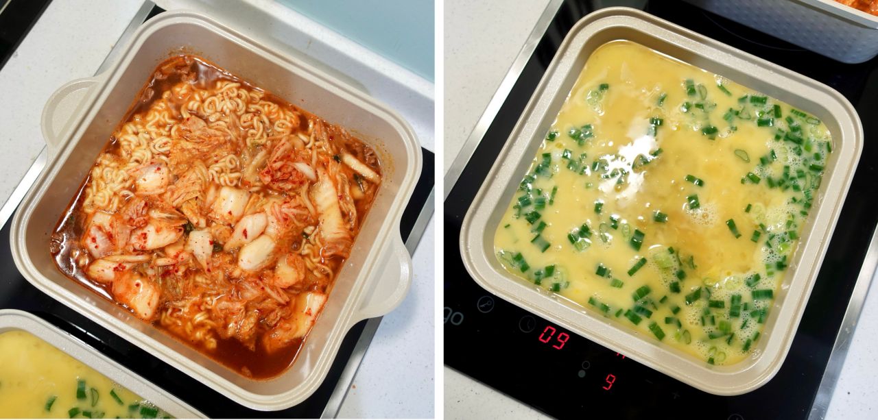 韓國人氣鍋具「Korea King 那摸Q疊疊方鍋組」美型不沾鍋、兩用料理超實用! - 第11張圖 Korea King 那摸Q疊疊方鍋組