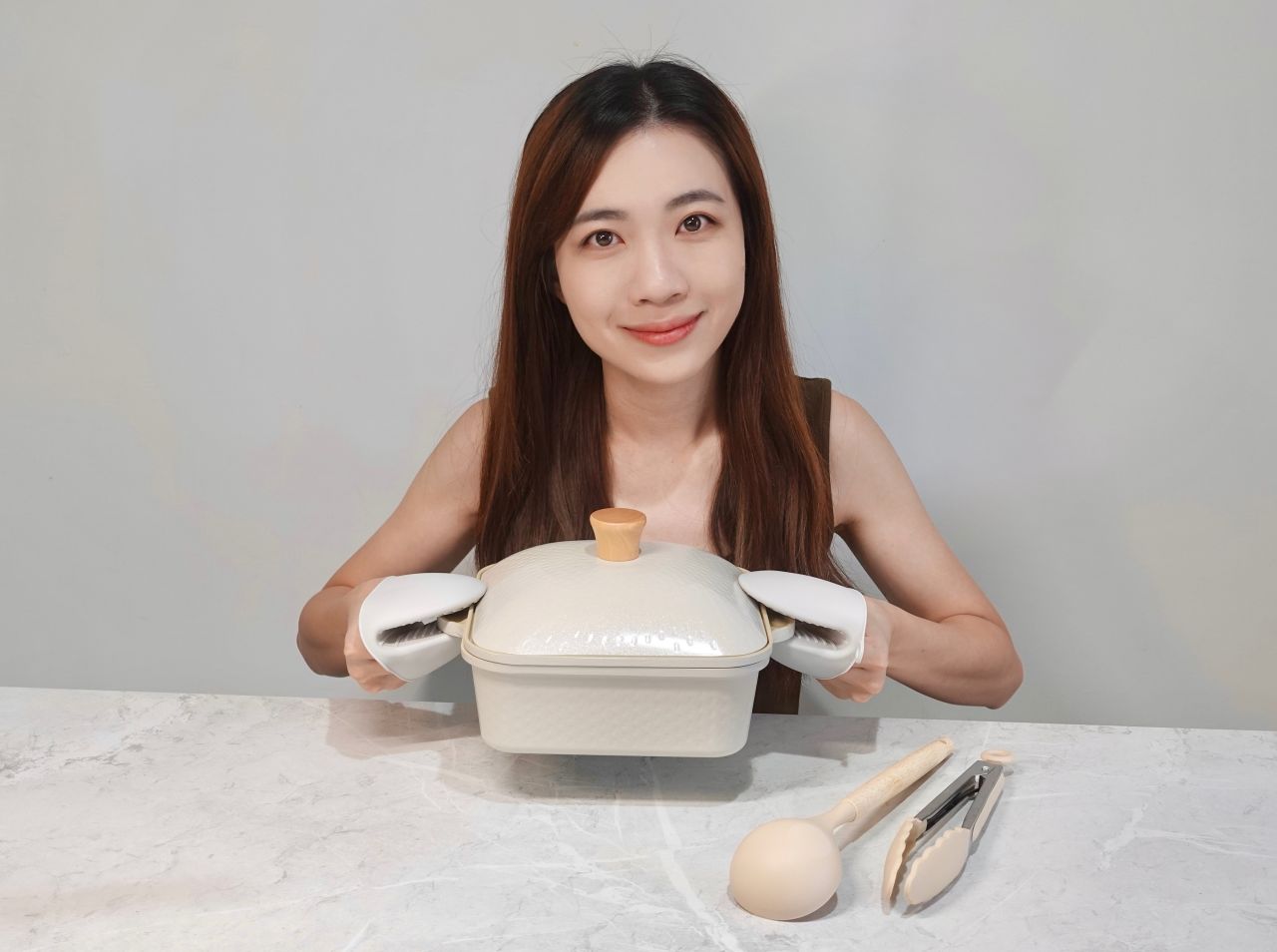韓國人氣鍋具「Korea King 那摸Q疊疊方鍋組」美型不沾鍋、兩用料理超實用! - 第13張圖 Korea King 那摸Q疊疊方鍋組