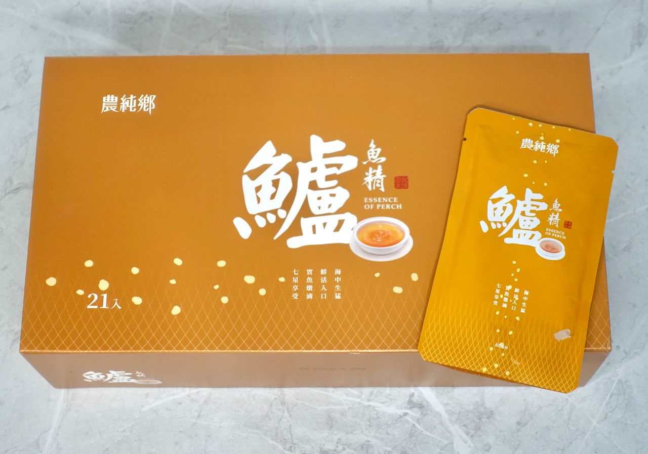 全魚淬,魚鱻森,華佗,鱘寶,農純鄉,芳茲,真食補,品純萃|精選8款Dcard/ptt網友推薦滴魚精的特色成分與真實口感評價! - 第7張圖 農純鄉 鱸魚精