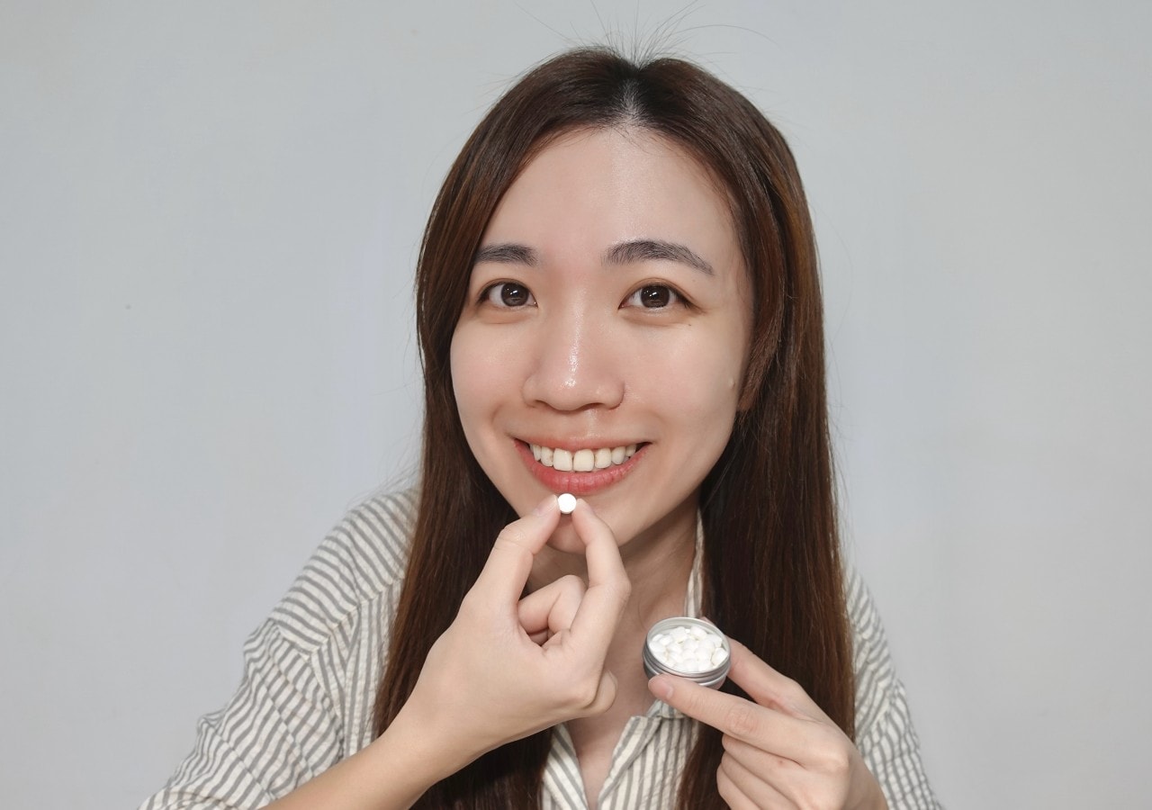 Louise emoi 檸檬牙膏錠