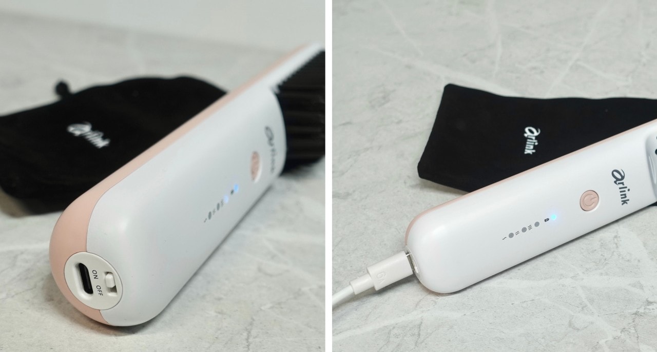 arlink 無線負離子陶瓷電熱造型梳