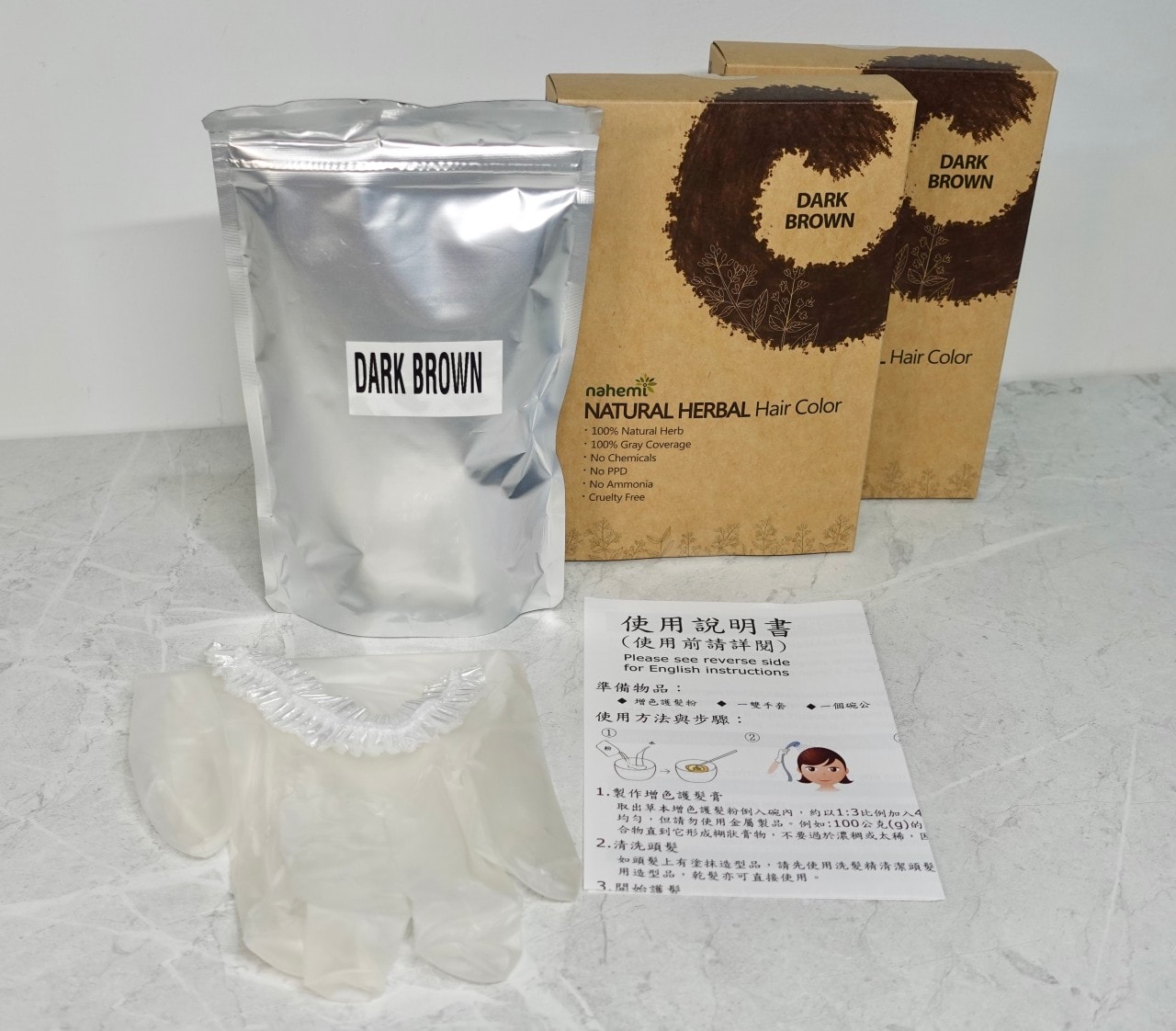 娜禾蜜 草本增色護髮粉