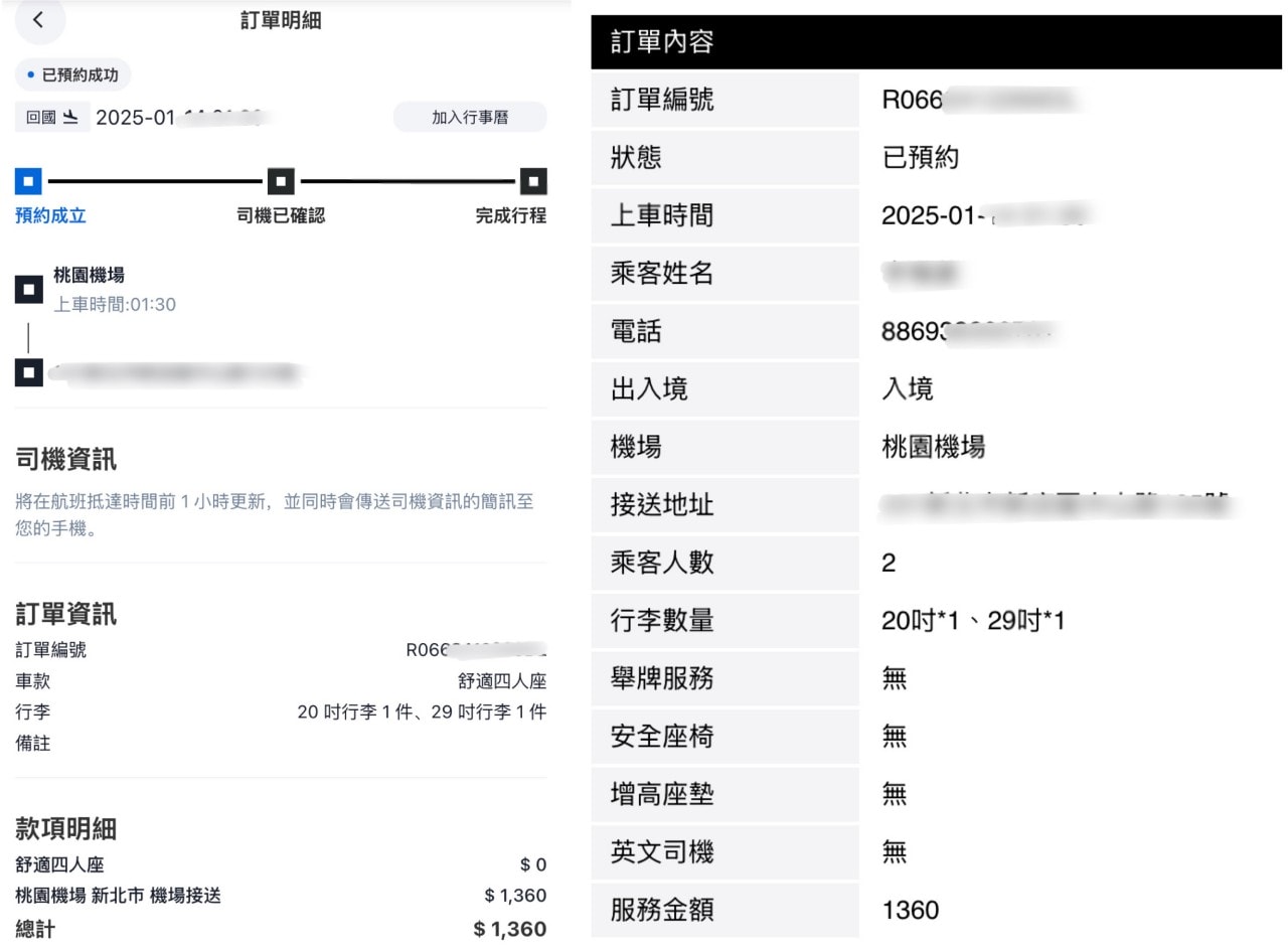 UGO GO機場接送