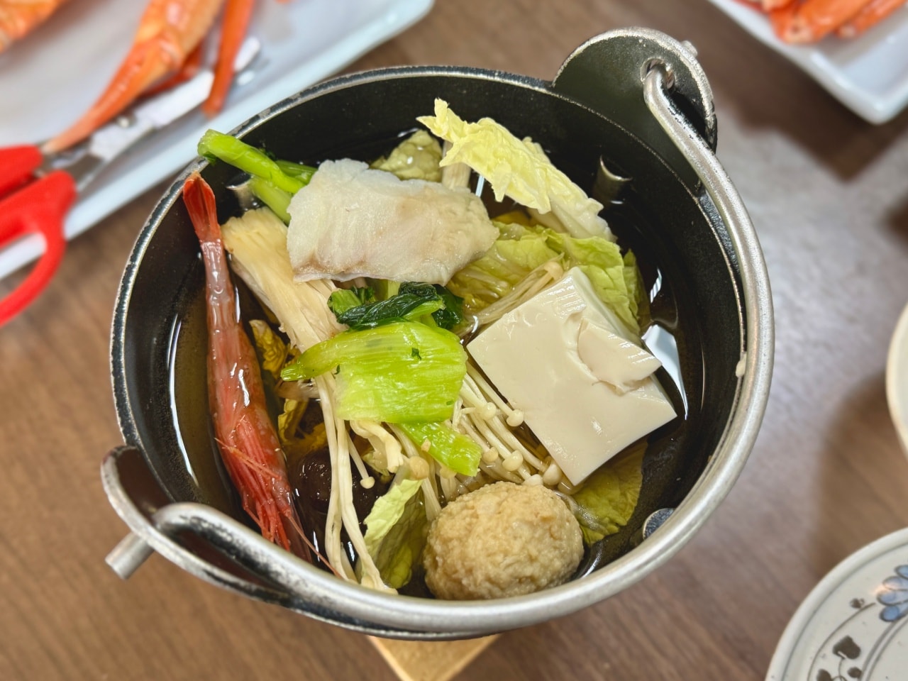 冬季限定松葉蟹套餐