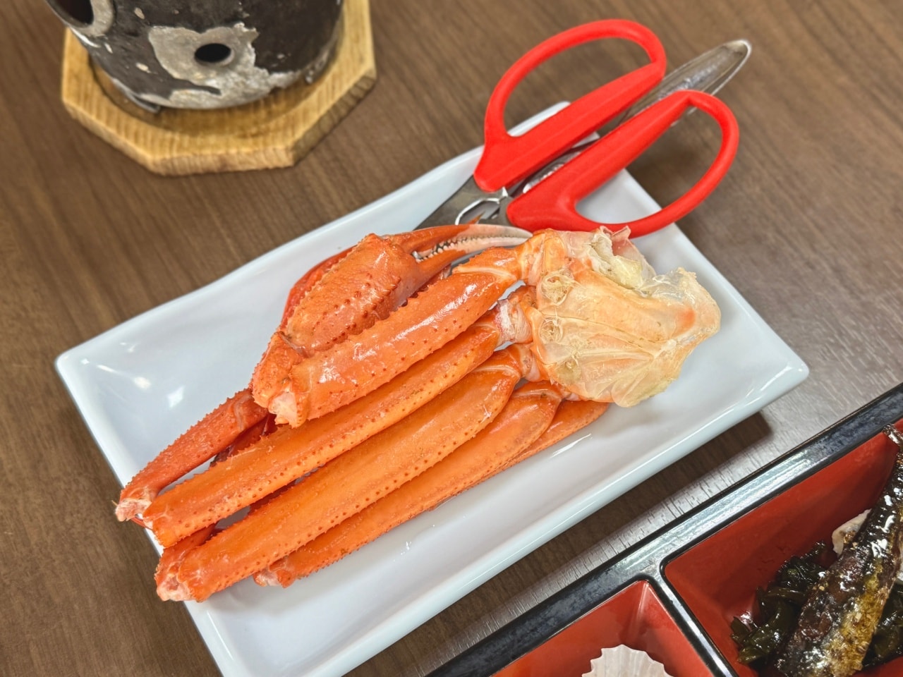 冬季限定松葉蟹套餐