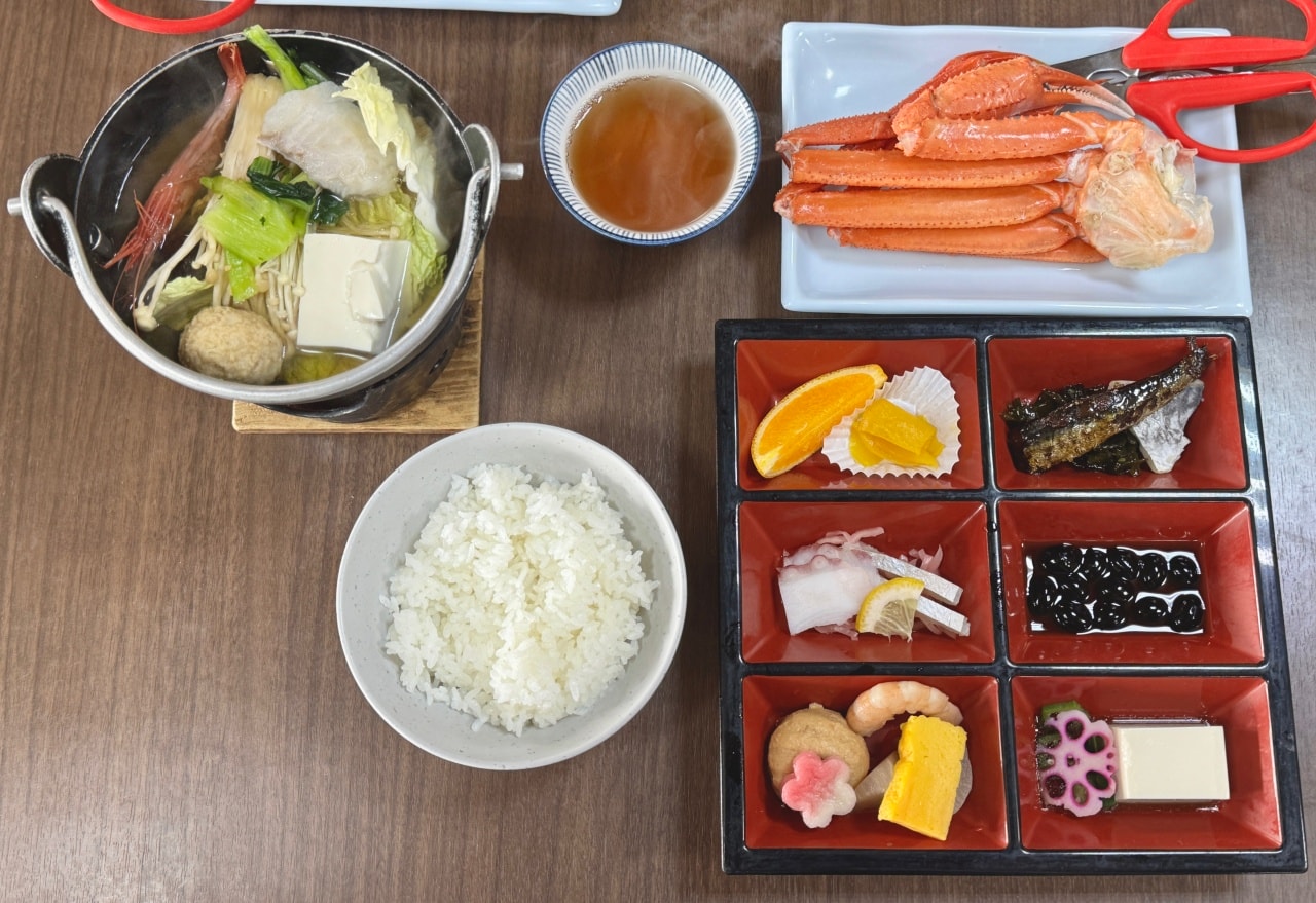 冬季限定松葉蟹套餐