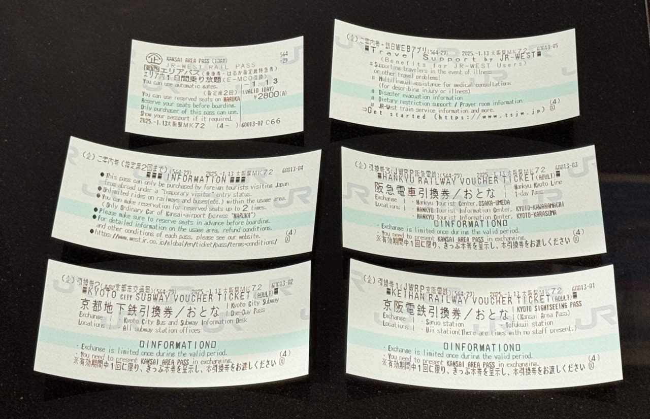 關西鐵路周遊券（JR PASS）