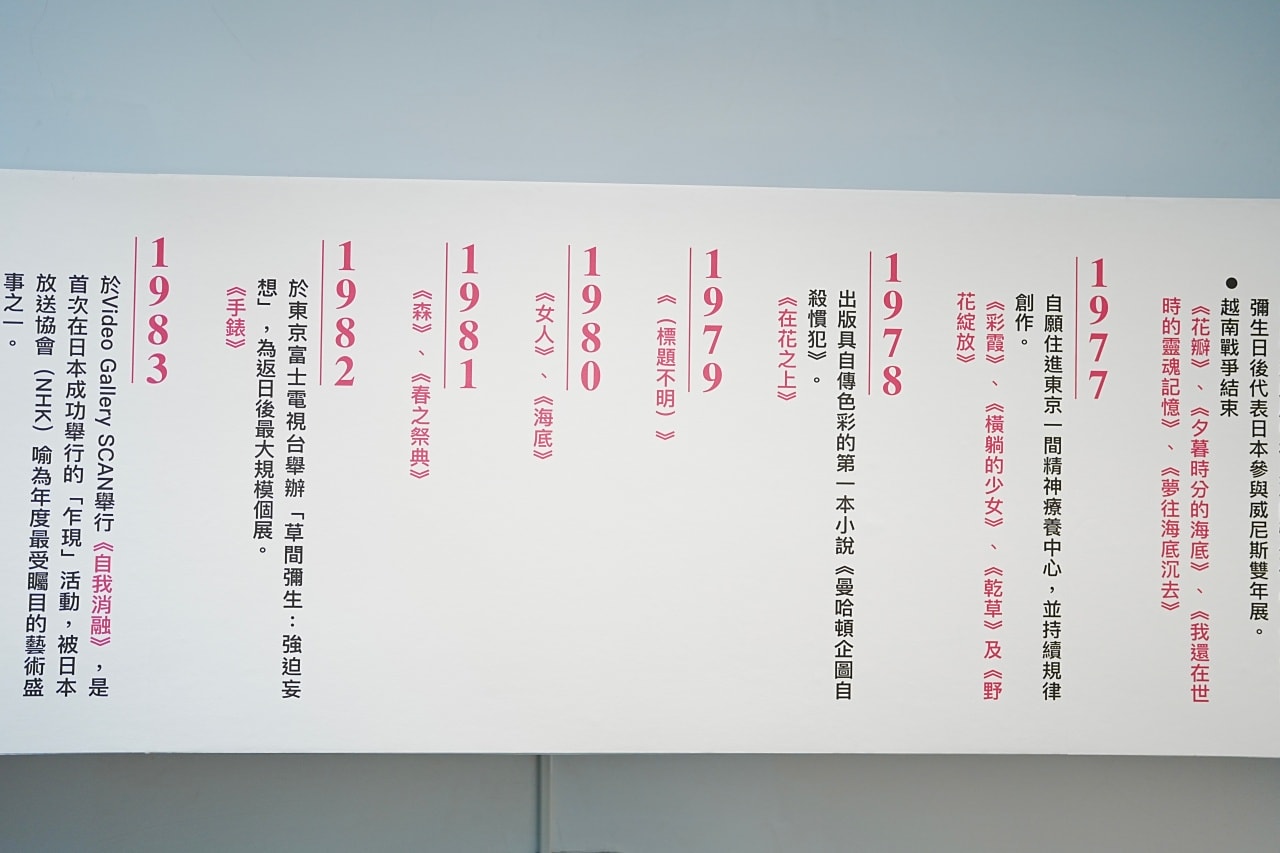 2025 台北草間彌生展覽必逛攻略,圓點女王的展覽三大重點細節,購票資訊與交通資訊! - 第8張圖 草間彌生的『軌跡』與『奇跡』——W Collection & More 1951-2005