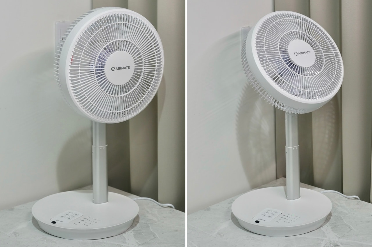 AIRMATE 可收納式遙控立地電扇