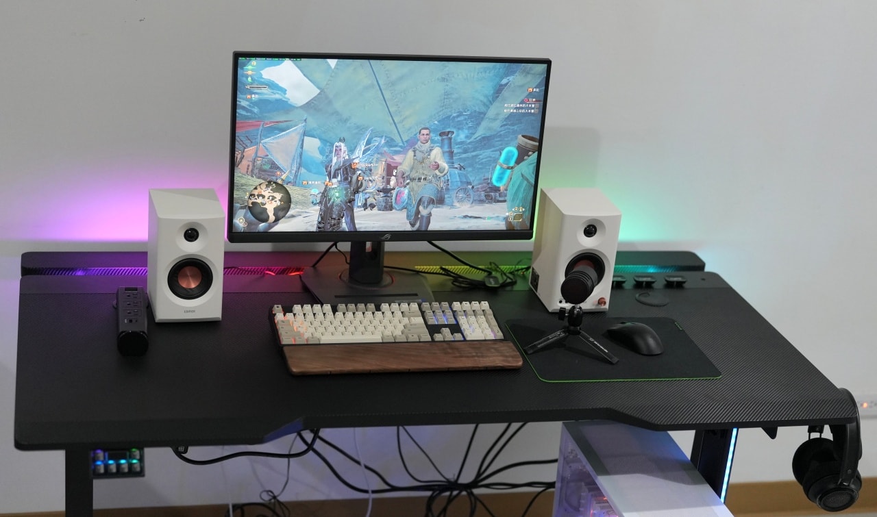 電競玩家必收「FUNTE Flying II RGB 電競升降桌」極致穩固耐重,享受高品質電競體驗! - 第7張圖 FUNTE Flying II RGB 電競升降桌
