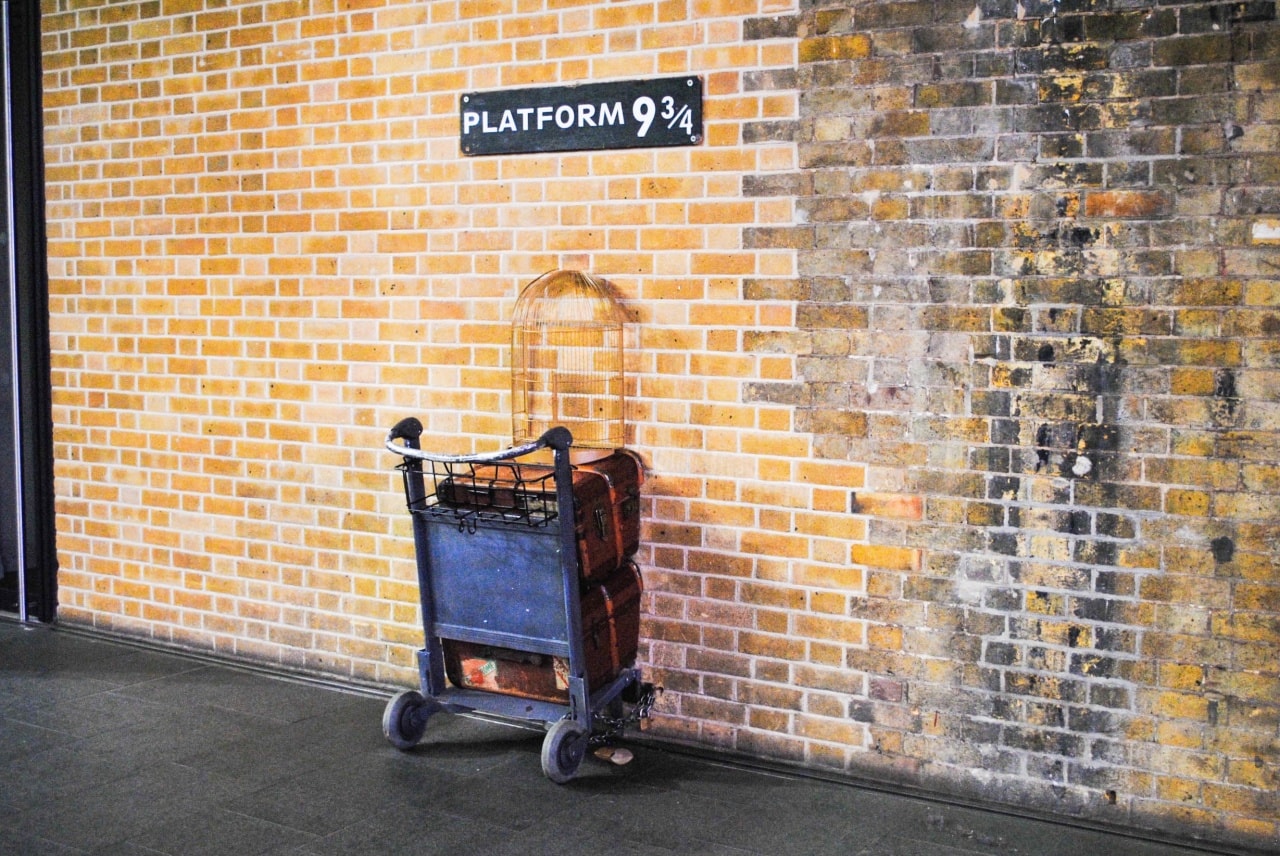 哈利波特 九又四分之三月台（platform 9¾）