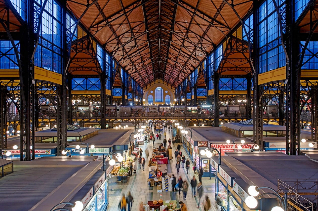 布達佩斯中央市場（Great Market Hall）