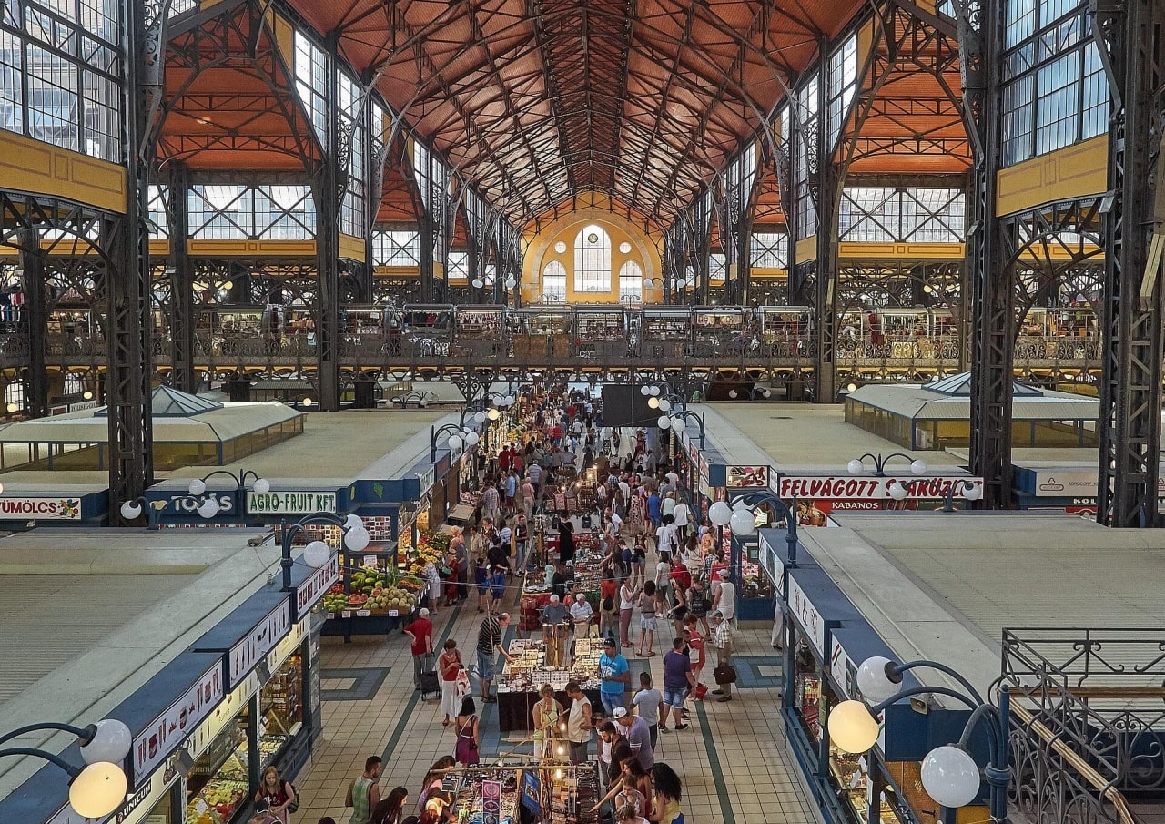布達佩斯中央市場（Great Market Hall）
