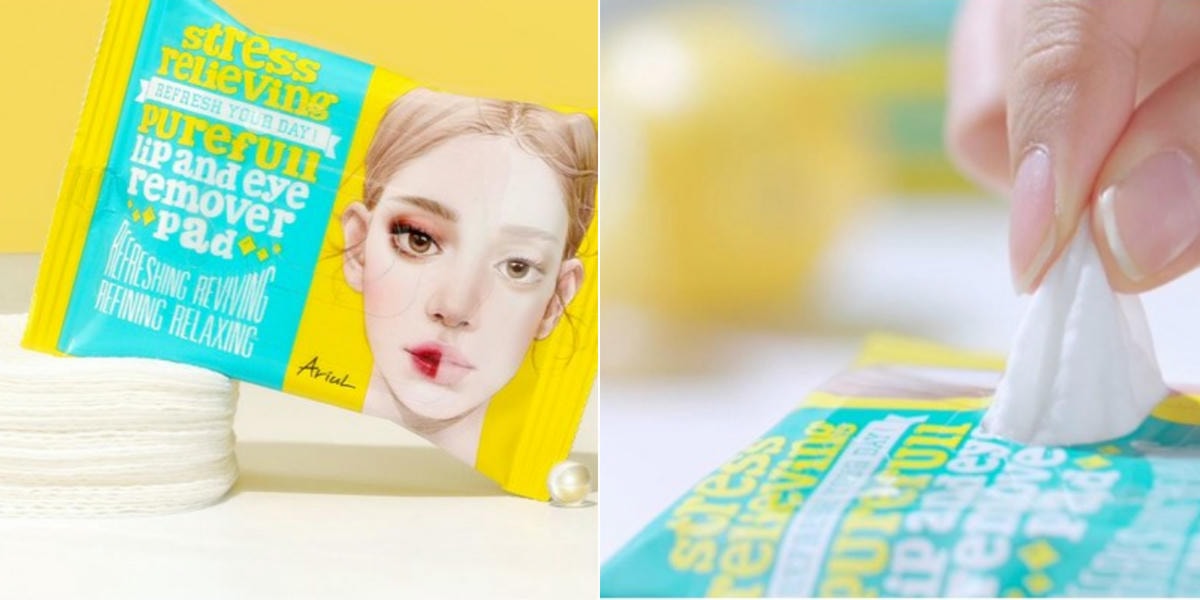 【酷澎必買攻略】TOP5 必買美妝×旅遊神物推薦!我只在 Coupang 酷澎買超划算! - 第5張圖 Ariul 艾藜兒 雙面眼唇卸妝棉 30片