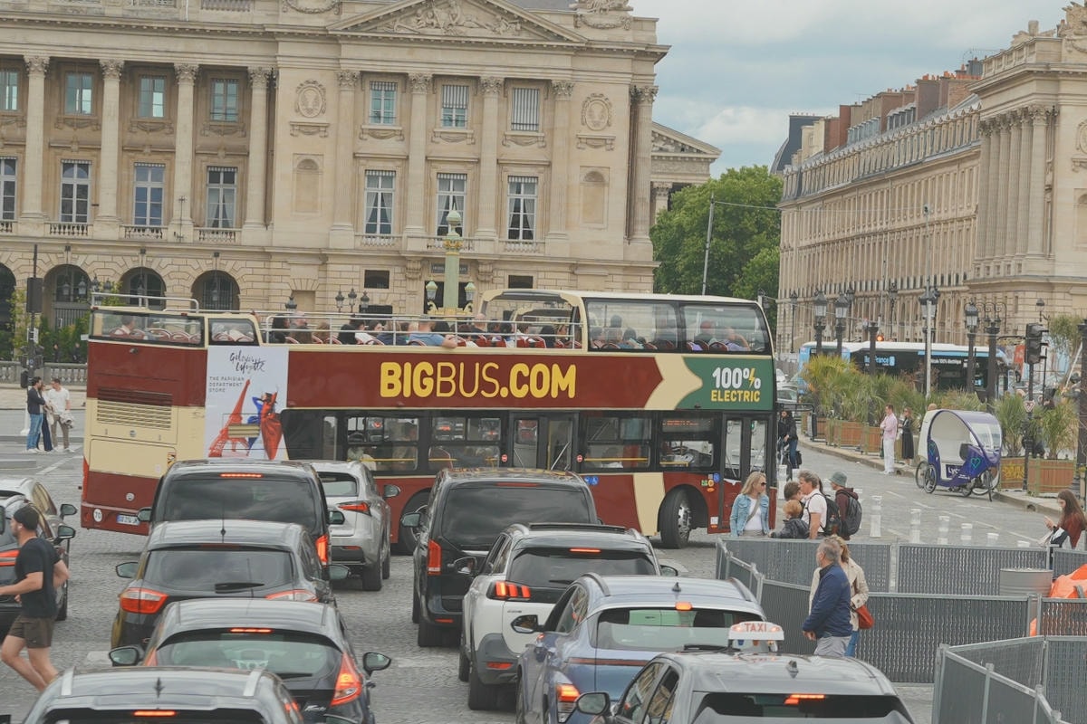 巴黎 Big Bus 隨上隨下觀光巴士
