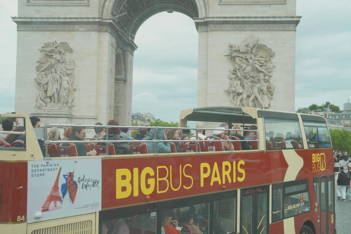 巴黎 Big Bus 隨上隨下觀光巴士