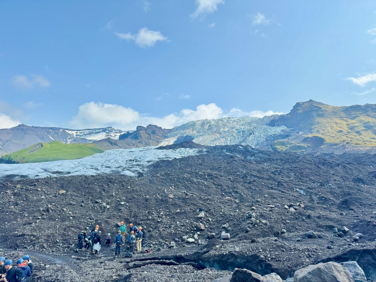 冰島斯卡夫塔山（Skaftafell）冰川健行