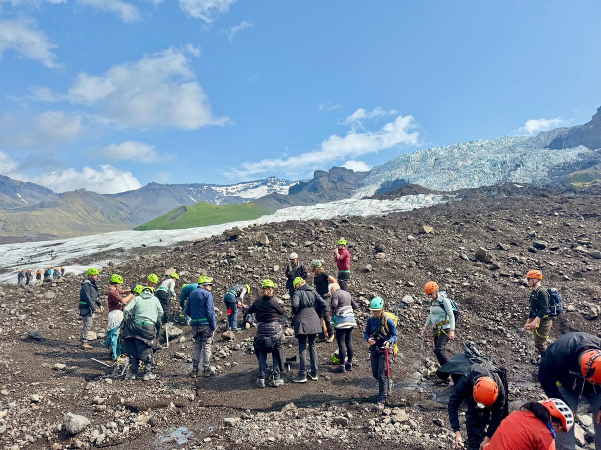 冰島斯卡夫塔山（Skaftafell）冰川健行
