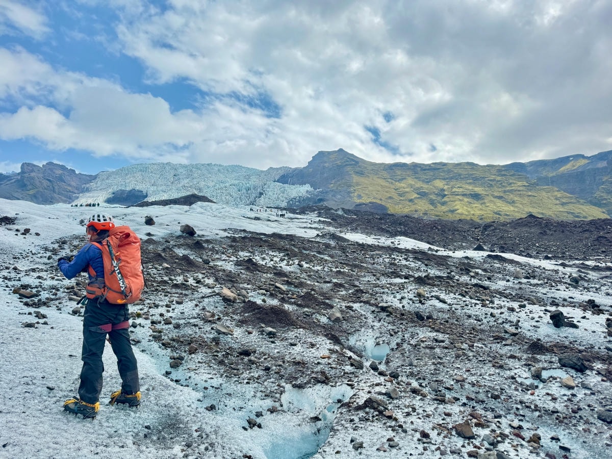 冰島斯卡夫塔山（Skaftafell）冰川健行