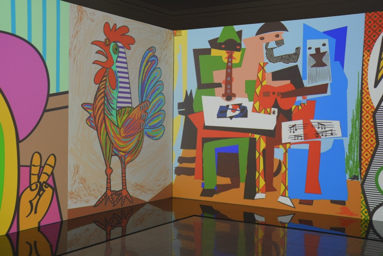 【2026 台北必看展覽】永恆畢卡索光影藝術展:沉浸式體驗立體派大師的創作靈魂,展區亮點、門票資訊、逛展心得全攻略! - 第23張圖 《「永恆畢卡索」光影藝術展:藝術、繆思與知己》