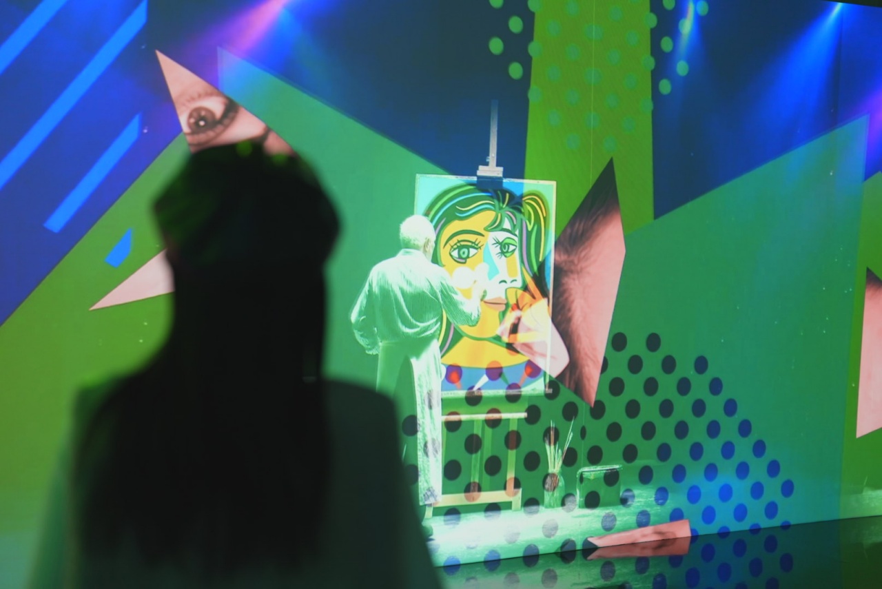 【2026 台北必看展覽】永恆畢卡索光影藝術展:沉浸式體驗立體派大師的創作靈魂,展區亮點、門票資訊、逛展心得全攻略! - 第12張圖 《「永恆畢卡索」光影藝術展:藝術、繆思與知己》