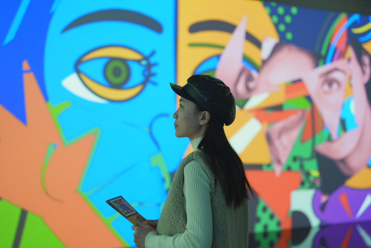 【2026 台北必看展覽】永恆畢卡索光影藝術展:沉浸式體驗立體派大師的創作靈魂,展區亮點、門票資訊、逛展心得全攻略! - 第21張圖 《「永恆畢卡索」光影藝術展:藝術、繆思與知己》