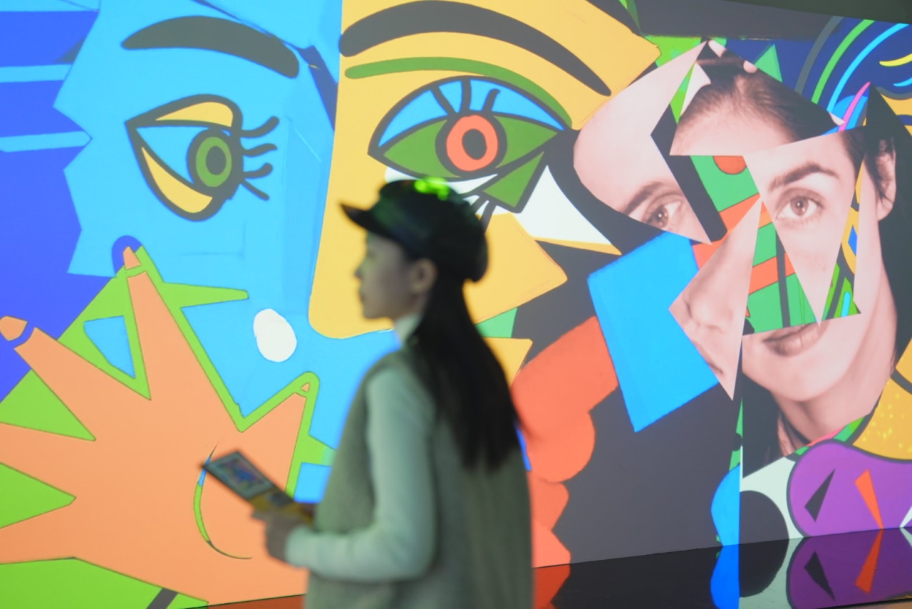 【2026 台北必看展覽】永恆畢卡索光影藝術展:沉浸式體驗立體派大師的創作靈魂,展區亮點、門票資訊、逛展心得全攻略! - 第28張圖 《「永恆畢卡索」光影藝術展:藝術、繆思與知己》