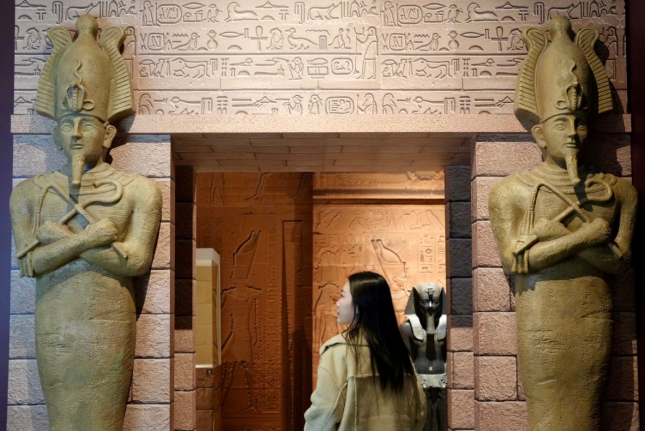 【2026台北華山必逛展覽】世界古文明沉浸體驗展:一場橫跨千年文明的時空漫遊!展區亮點、門票資訊、逛展心得全攻略! - 第12張圖 《世界古文明 沉浸體驗展》亞述文明展區