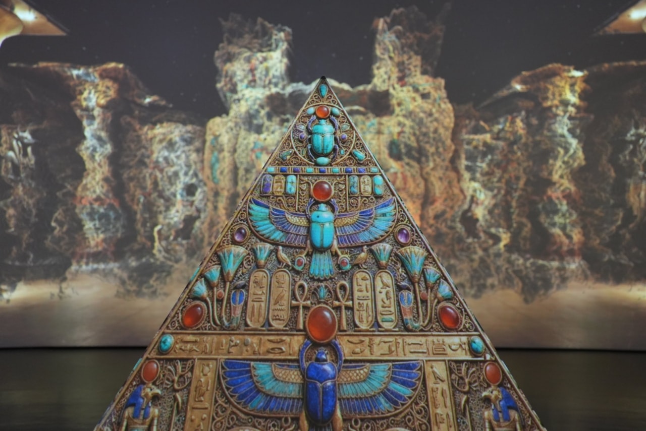 【2026台北華山必逛展覽】世界古文明沉浸體驗展:一場橫跨千年文明的時空漫遊!展區亮點、門票資訊、逛展心得全攻略! - 第15張圖 《世界古文明 沉浸體驗展》埃及文明展區