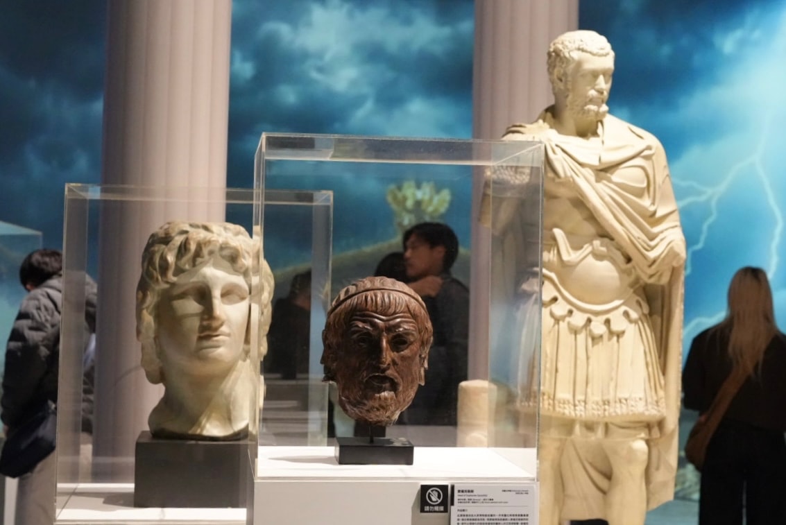 【2026台北華山必逛展覽】世界古文明沉浸體驗展:一場橫跨千年文明的時空漫遊!展區亮點、門票資訊、逛展心得全攻略! - 第18張圖 《世界古文明 沉浸體驗展》地中海文明展區